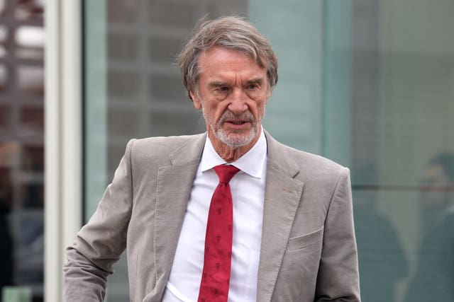 Sir Jim Ratcliffe, Ineos CEO and minority shareholder of Manchester United, at Foster + Partners Headquarters in Battersea, London on Tuesday