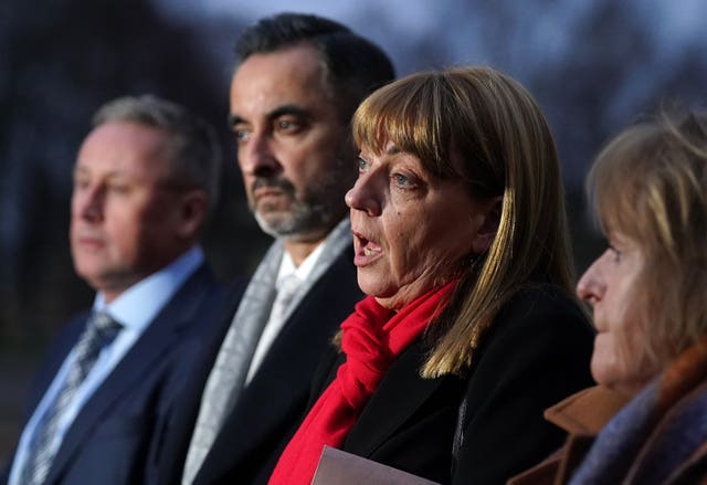 Stuart Allan, Aamer Anwar, Linda Allan