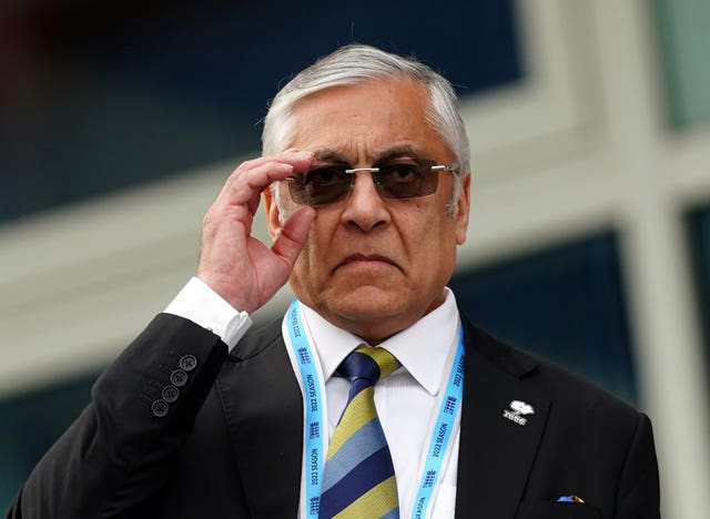Lord Patel took over as chair of Yorkshire in November last year 