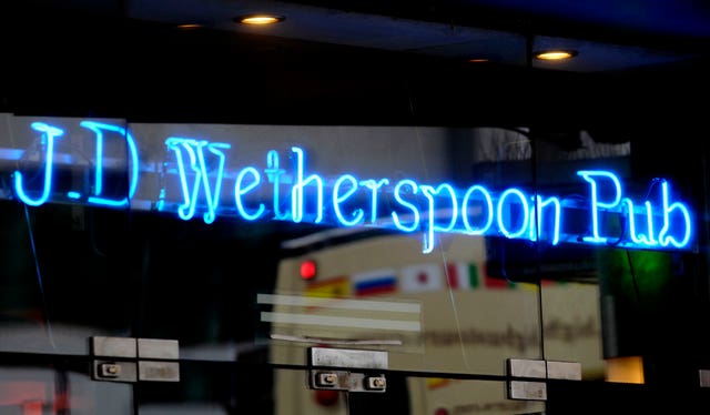 A Wetherspoons pub