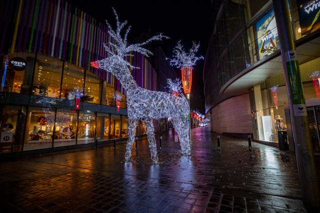 Liverpool Christmas lights