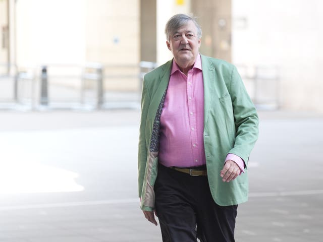 Stephen Fry knighted