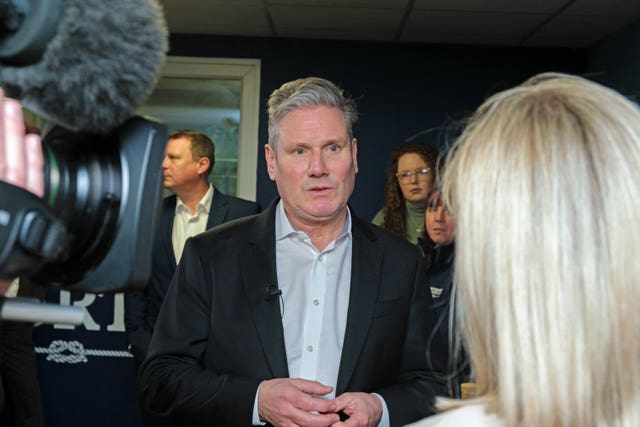 Keir Starmer's visit to Plymouth
