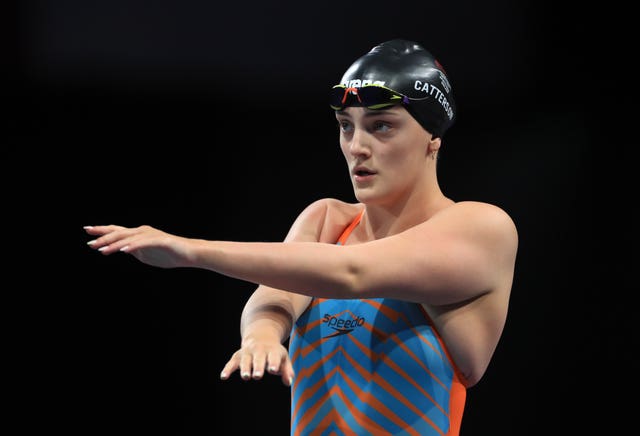 Northern Ireland’s Victoria Catterson in the women’s 200m freestyle final at Sandwell aquatics centre on day one of 2022 Commonwealth Games in Birmingham