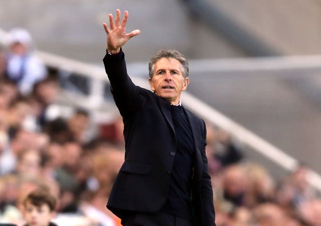Claude Puel had plenty to be pleased about