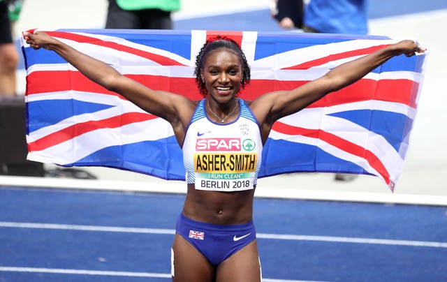 Dina Asher-Smith won three of Britain's seven gold medals in Berlin