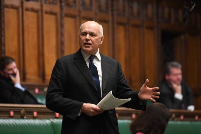 Sir Iain Duncan Smith