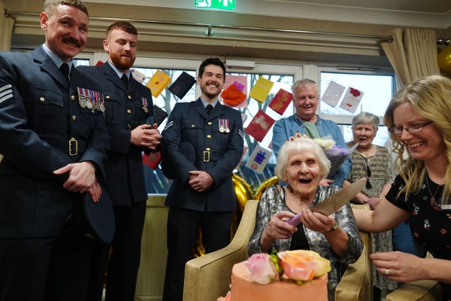 Molly Gillon 103 birthday