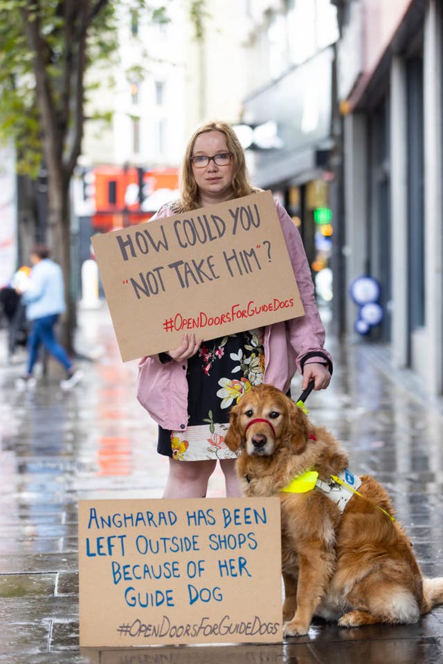 Guide dog Open Doors campaign