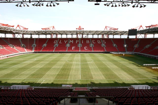 The Georgios Karaiskakis Stadium in Athens will host Arsenal's 'home' leg against Benfica.