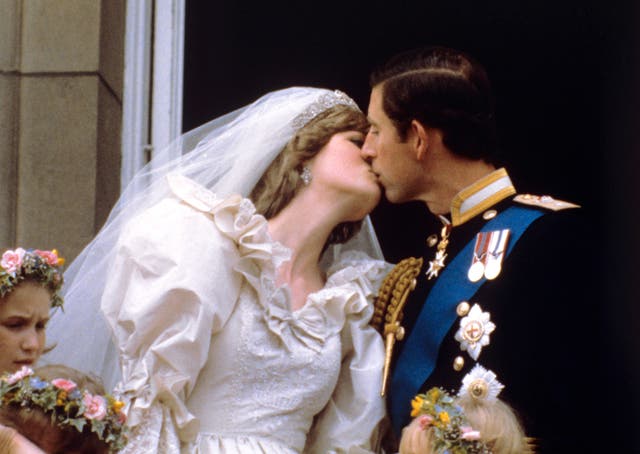Charles and Diana's wedding day