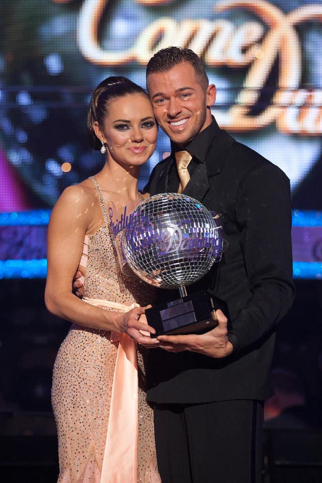 Kara Tointon and Artem Chigvintsev