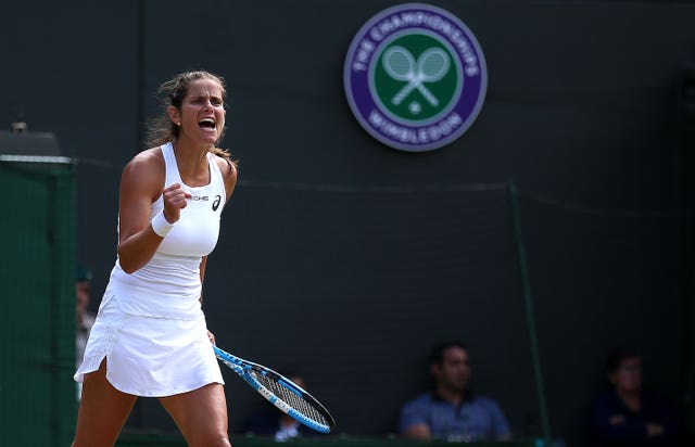 Julia Goerges will get a Centre Court run-out against Serena Williams 