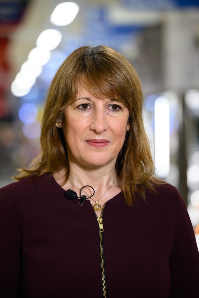 Chancellor Rachel Reeves
