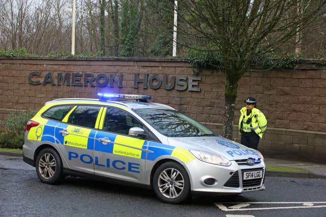 The hotel has been closed since December's fatal fire (Andrew Milligan/PA)