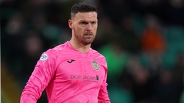 St Mirren goalkeeper Trevor Carson saved all three Dundee penalties in a shoot-out (Andrew Milligan/PA)