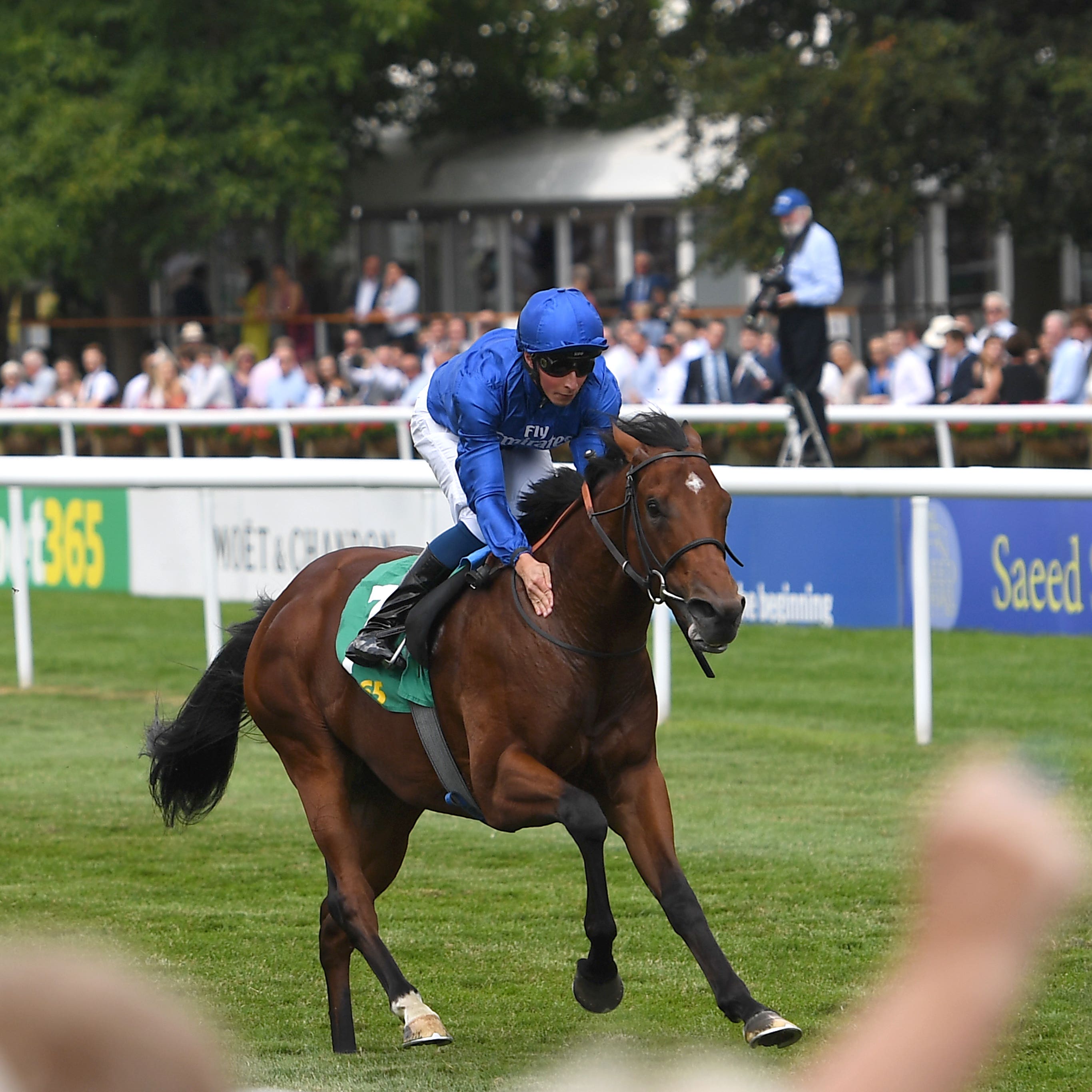 Quorto was an impressive winner of the Superlative Stakes at Newmarket