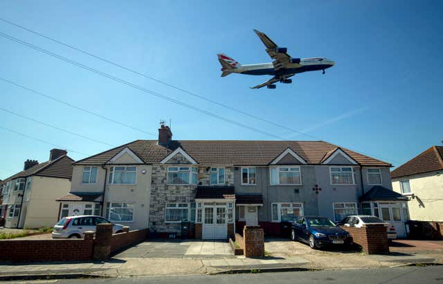 Heathrow flight