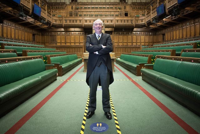 House of Commons Speaker Sir Lindsay Hoyle