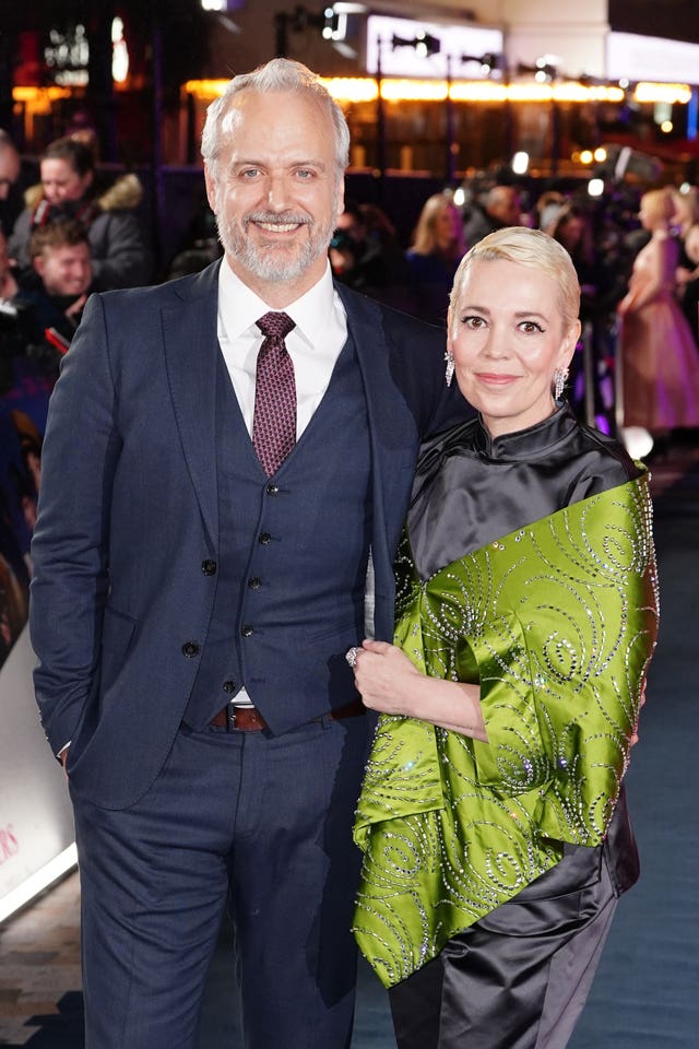 Olivia Colman and husband Ed Sinclair