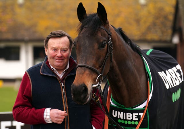 Nicky Henderson also has Epatante in the Mares' Hurdle