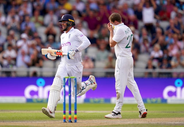 It was a chastening day for South Africa's bowlers (Nick Potts/PA)