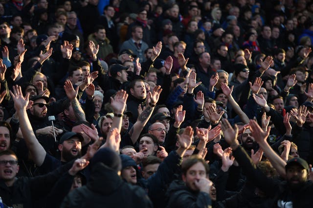 Sports venues in England are set to return to full capacity from July 19 (Daniel Hambury/PA).