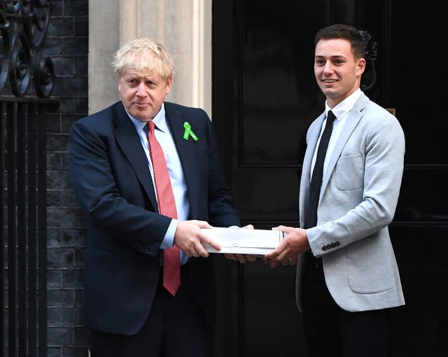 Boris Johnson meets Ben West