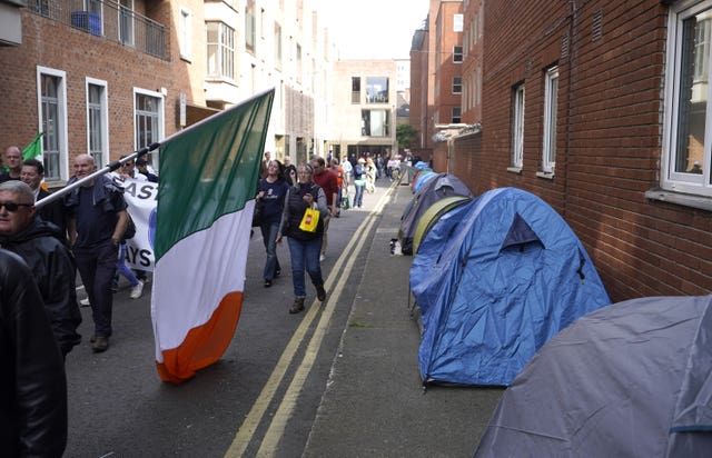 Sandwith Street migrant camp