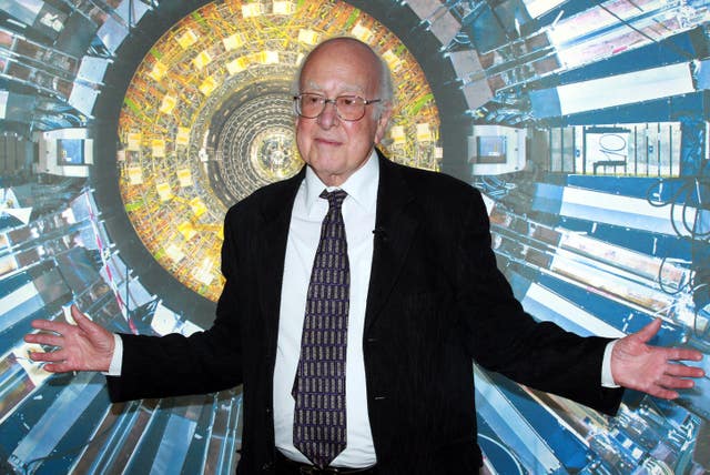 The scientist gave his name to the Higgs boson (Sean Dempsey/PA)