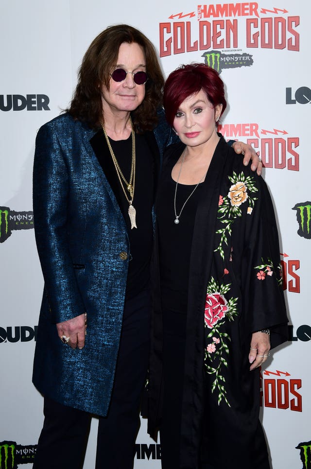 Sharon and Ozzy Osbourne 