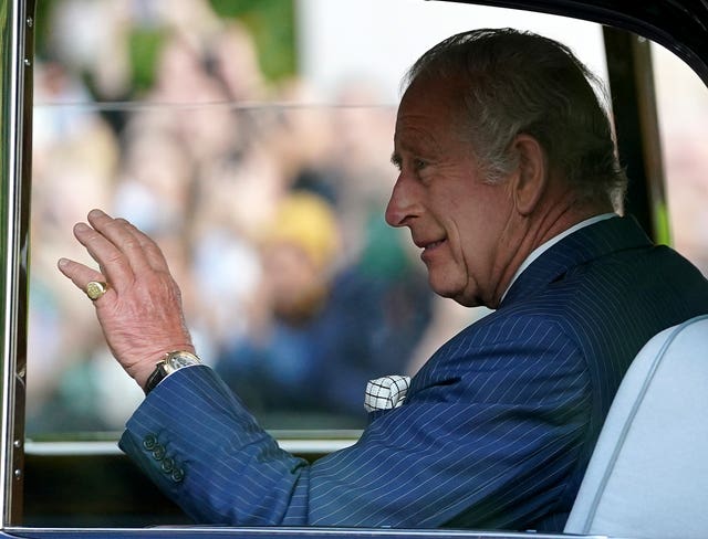 King Charles III returning to Clarence House, London on Saturday