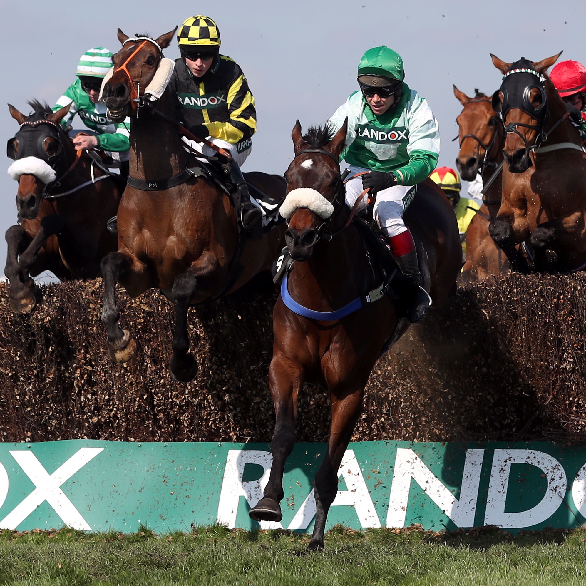 Thomas Patrick (centre) is being targeted at the Ladbrokes Trophy as long as conditions suit