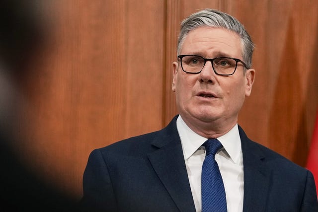 Prime Minister Sir Keir Starmer