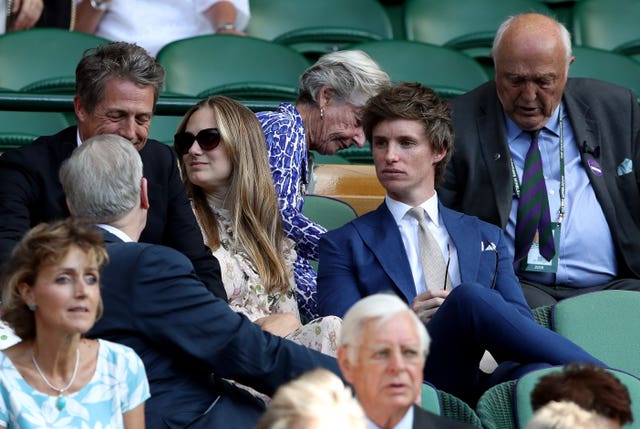 Eddie and Hannah Redmayne