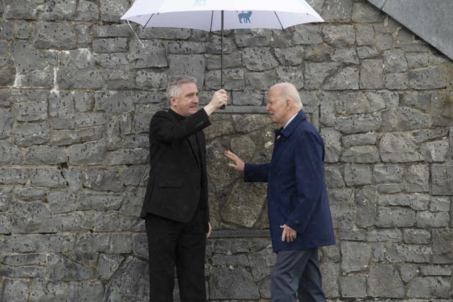 President Biden visit to the island of Ireland