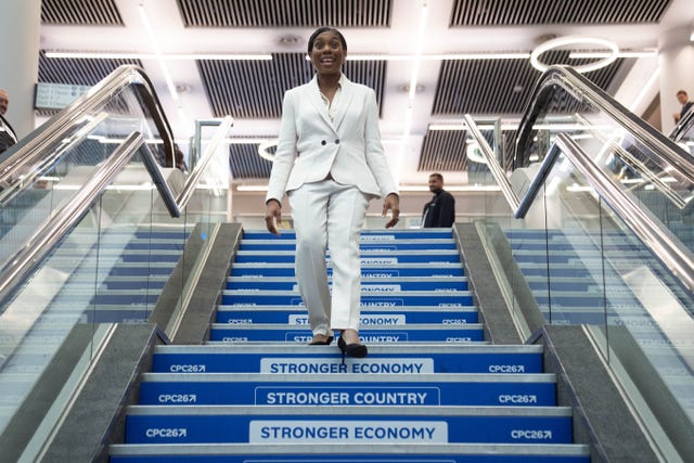 Kemi Badenoch at the Conservative Party conference