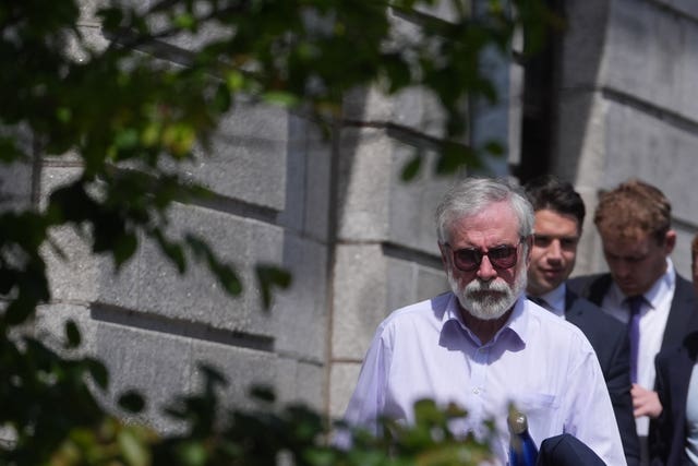 Gerry Adams legal action