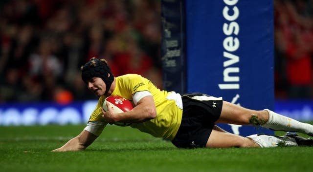 Leigh Halfpenny made his Wales debut in November 2008