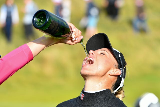 Ryann O'Toole won the Trust Golf Women's Scottish Open at Dumbarnie Links, St Andrews 