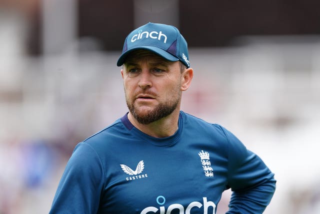 Brendon McCullum won 10 of his first 11 Tests as England head coach but they have lost seven of their last 12 (Mike Egerton/PA)