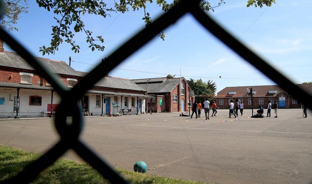 People seeking asylum – Napier Barracks