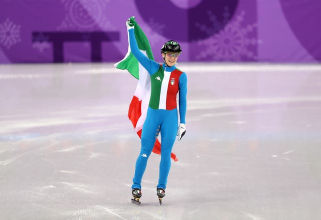 Italy's Arianna Fontana won gold ahead of Elise Christie