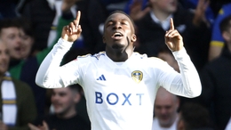Leeds United’s Wilfried Gnonto celebrates scoring their side’s first goal of the game during the Sky Bet Championship match at Elland Road, Leeds. Picture date: Sunday March 17, 2024.
