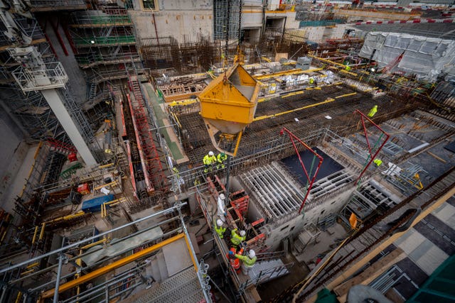 Hinkley Point construction work
