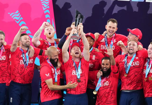 England's T20 side beat the world in Australia.