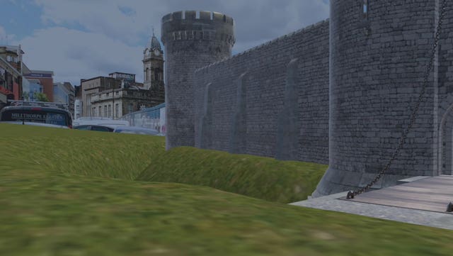 An augmented reality experience of Sheffield Castle