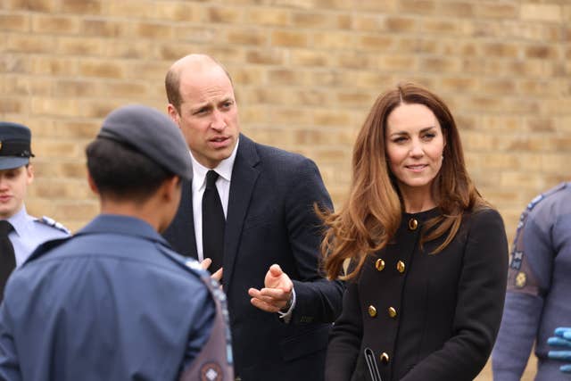 Royal visit to Air Cadets