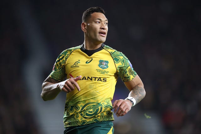 Folau is set to be a key part of Australia's World Cup squad, which starts in September