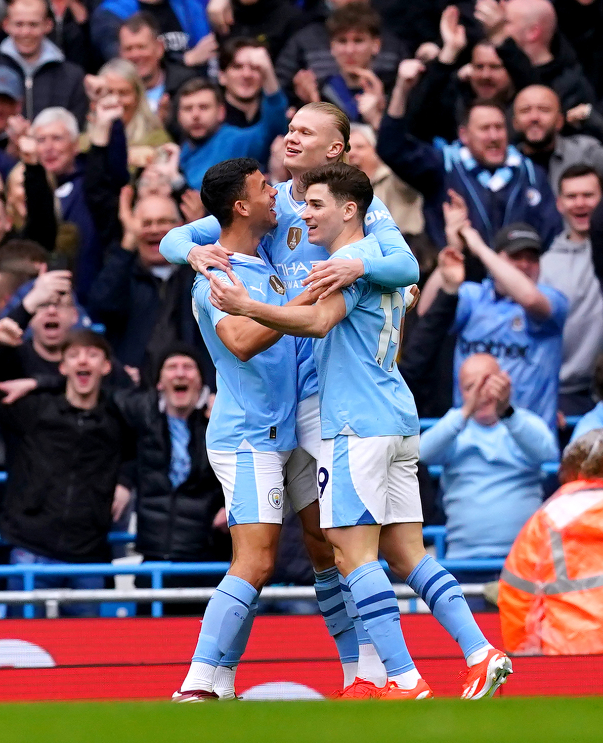 Five-star Manchester City Blow Away Luton To Return To The Premier ...